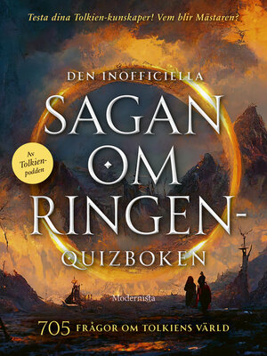 cover image of Den inofficiella Sagan om ringen-quizboken